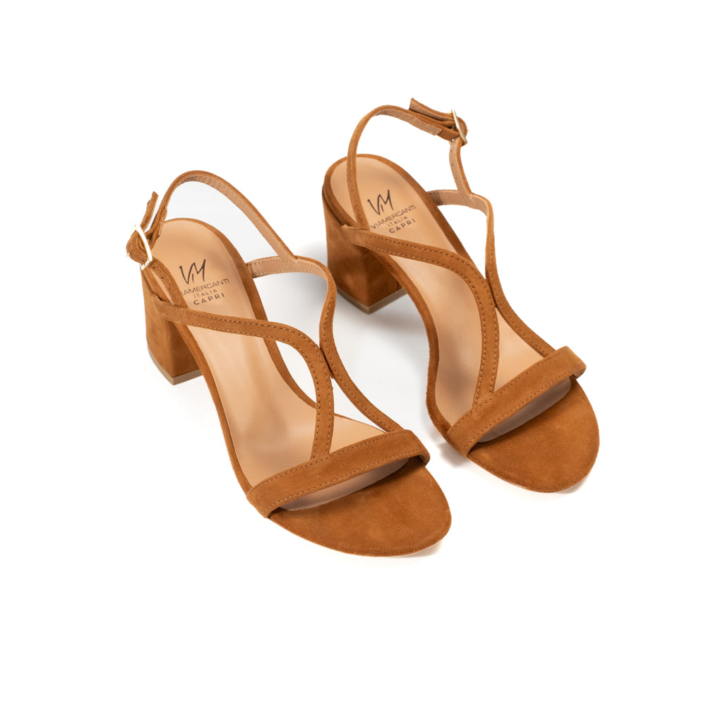 Via Mercanti Tamara Heel Caramel – VIAMERCANTI